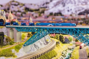 确山县桥梁模型